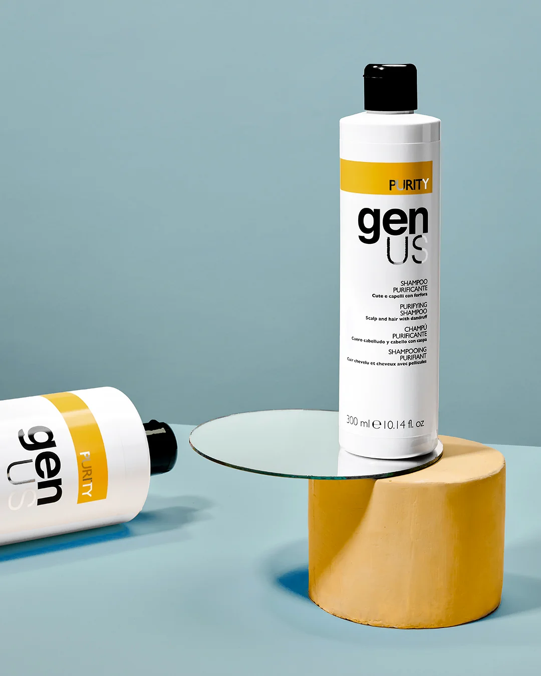 PURITY — Target visible flakes for a cleaner, healthier-looking scalp.