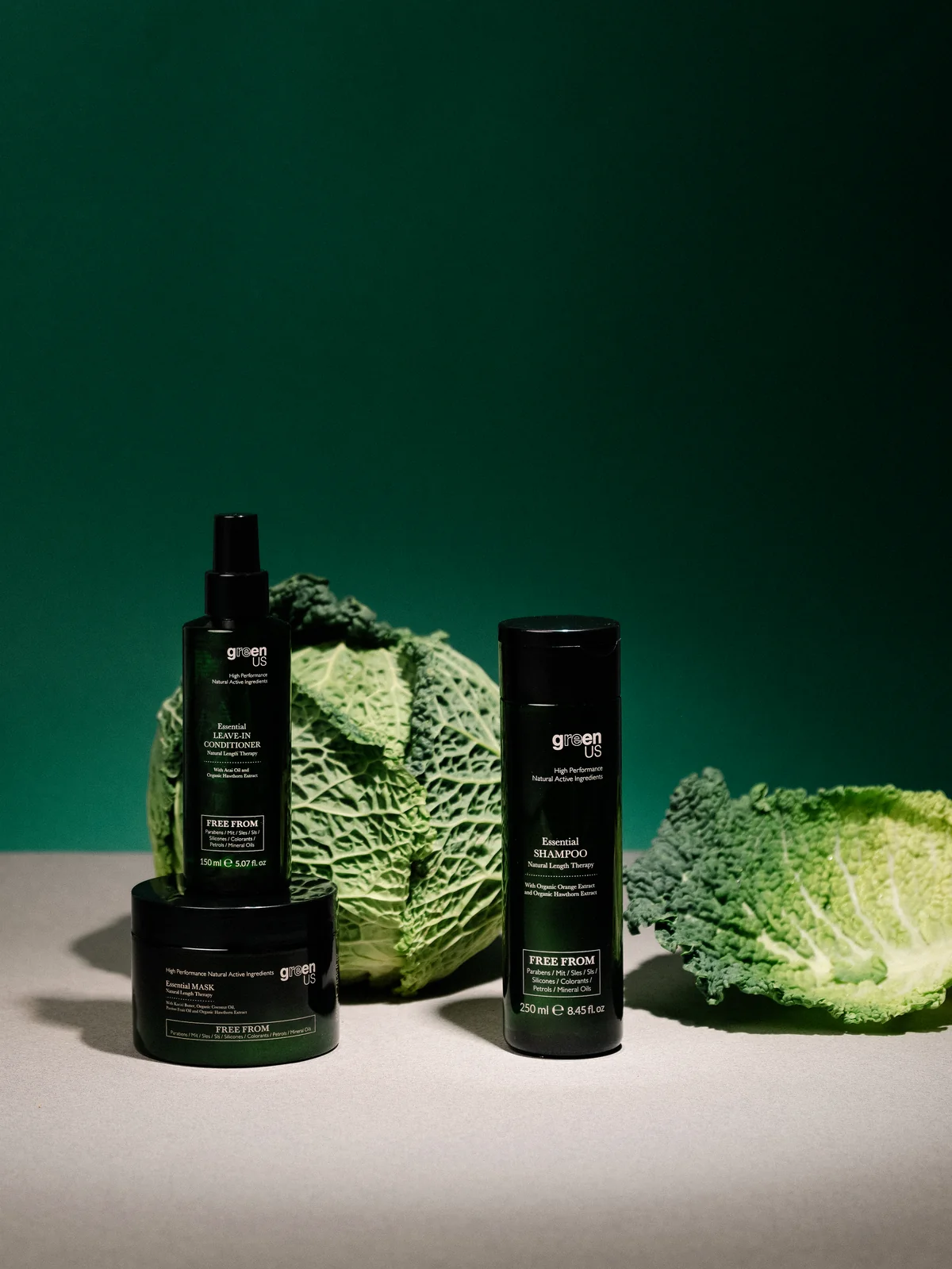 ESSENTIAL — Complete natural care for soft, luminous hair.