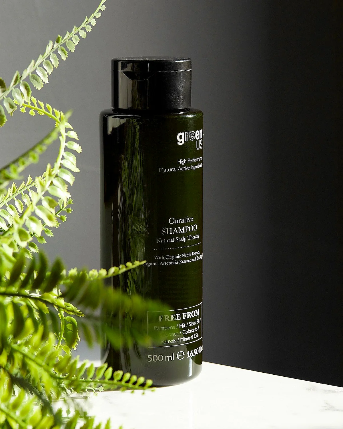 CURTIVE — Natural scalp care for a purified, refreshed feel.