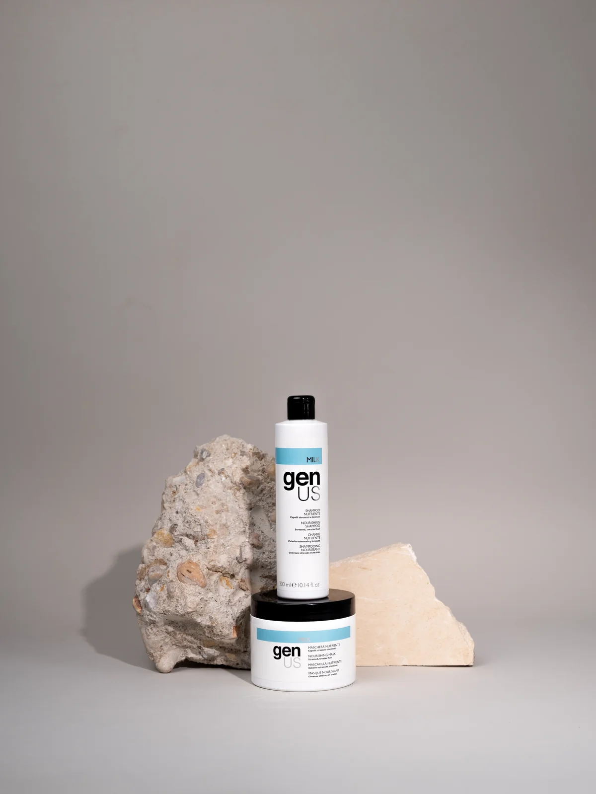 MILK — Gentle hydration that leaves hair fresh and light.