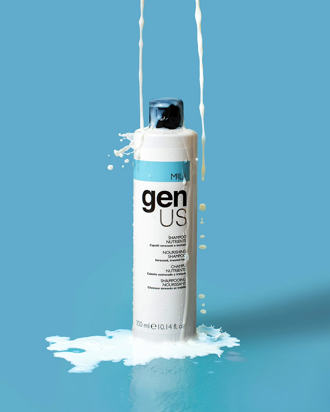 MILK — Your everyday ritual for smoothness and shine.
