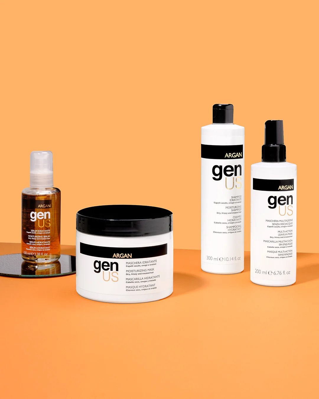 ARGAN — The complete ritual for soft, glossy, manageable hair.