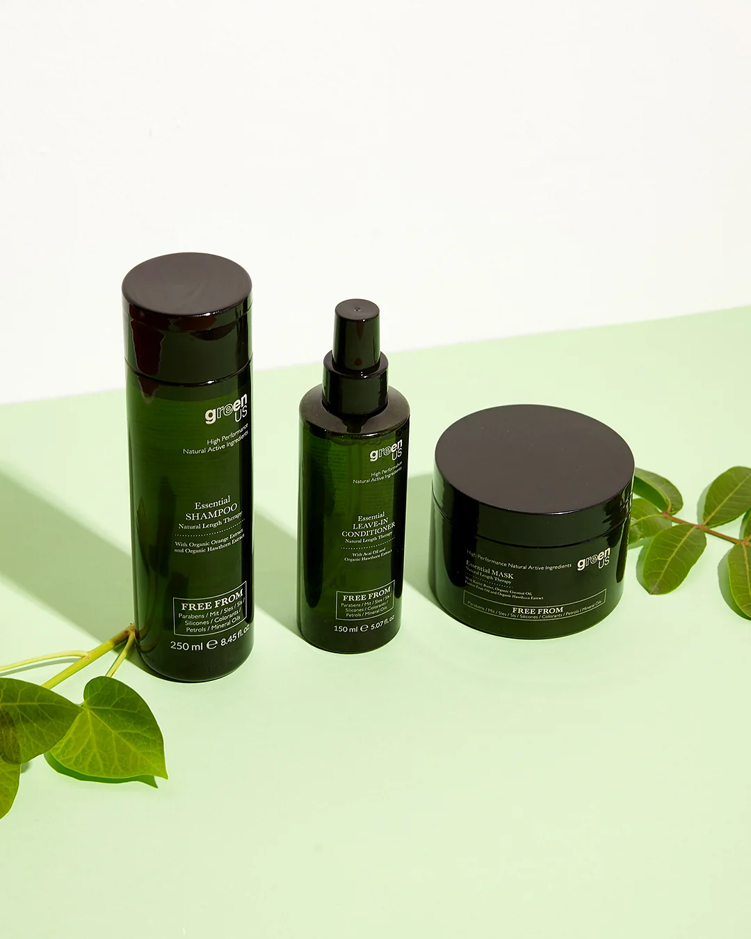 ESSENTIAL — Daily care for lasting softness and shine.