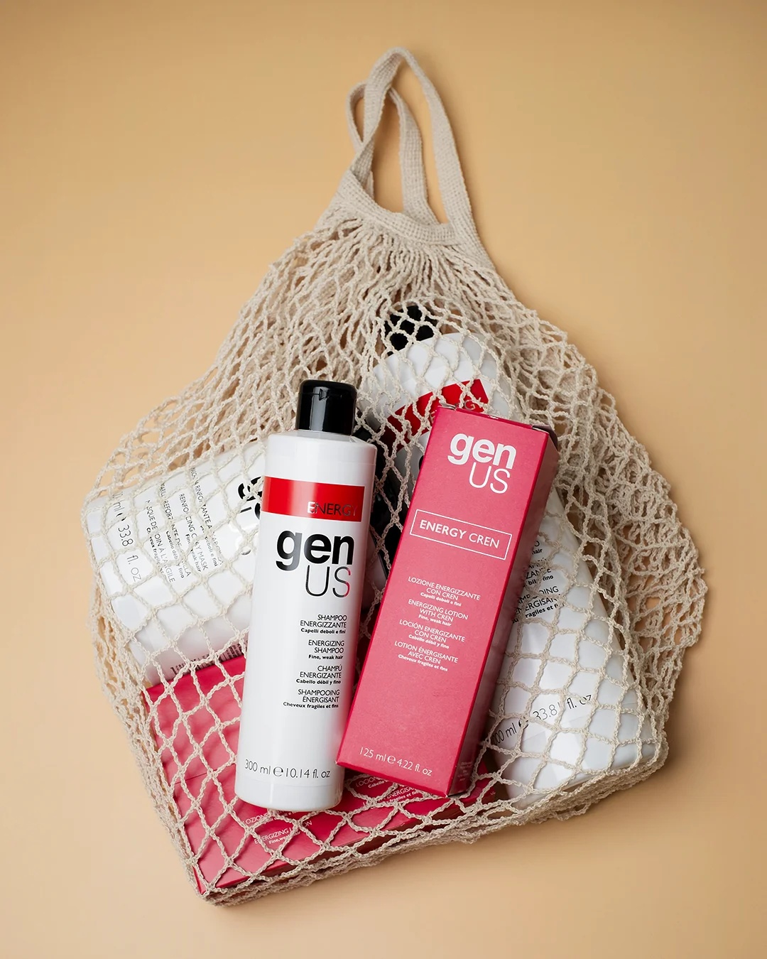 ENERGY — Targeted care for stronger, revitalized hair.