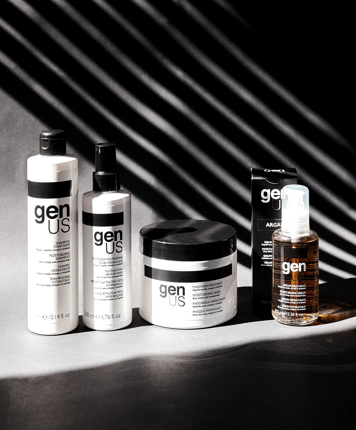 ARGAN — Restore moisture, softness, and natural brilliance.