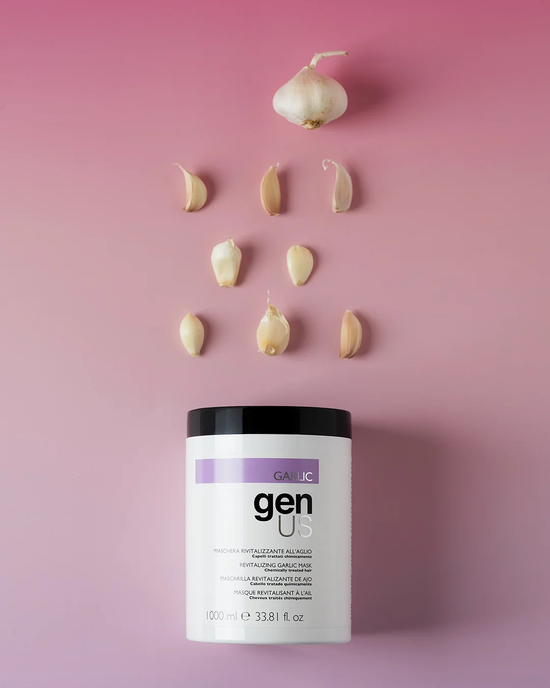 GARLIC — Deep care for softer, stronger, more manageable hair.