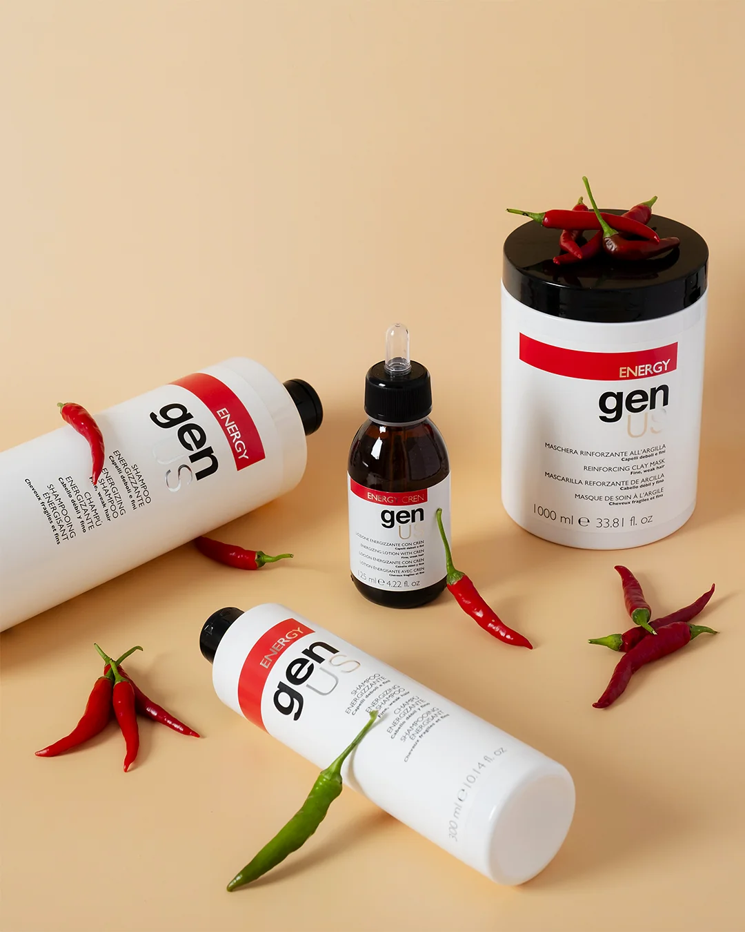 ENERGY — A powerful boost for fine, weak hair.