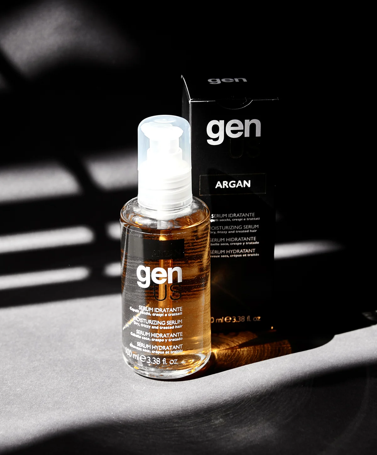 ARGAN — Nourish dry ends and reveal silky shine.