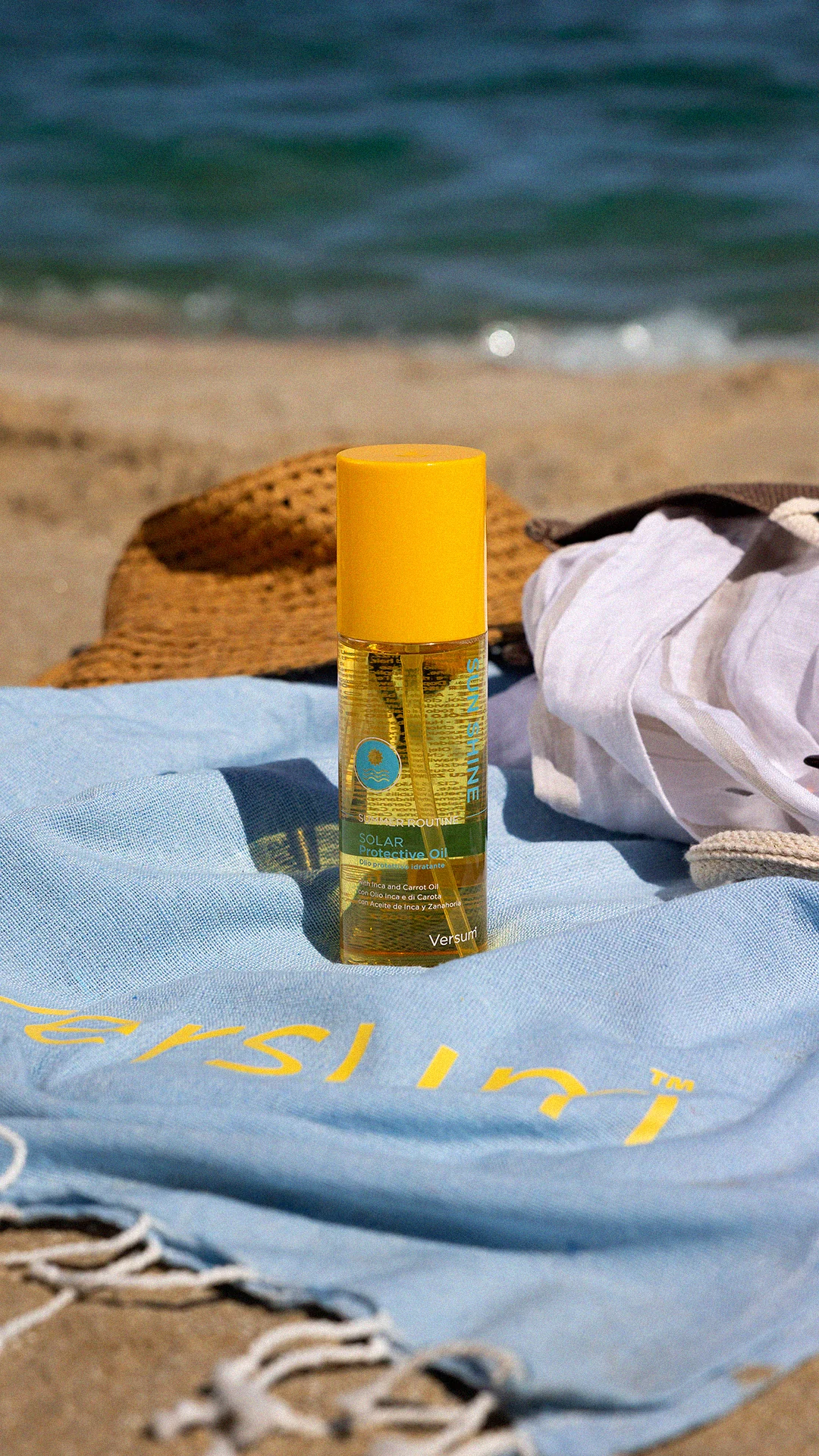 SUN SHINE — BEACH SCARF SETUP
