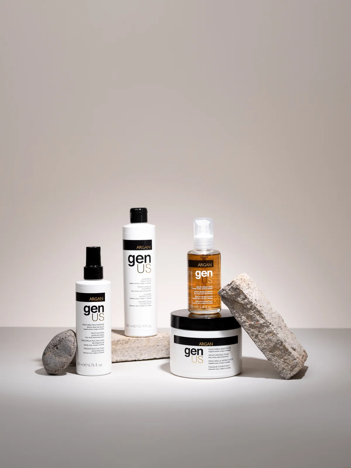 ARGAN — Cleanse gently while restoring softness and vitality.
