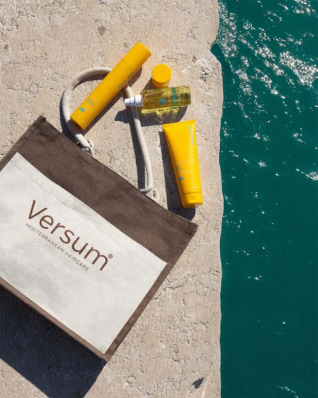 SUN SHINE — BEACH TOWEL SETUP