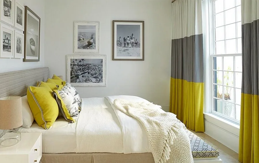D:\Shosho\Darpedia Content\شهر سبتمبر\69\Gray-and-yellow-bedroom-with-vintage-black-and-white-photograph-on-the-walls.jpg