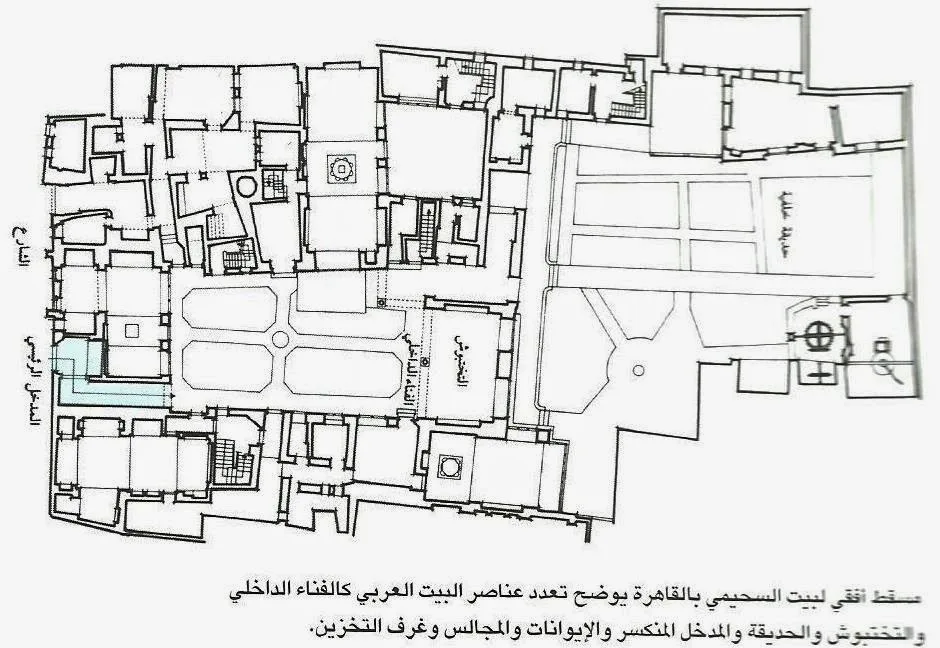 نتيجة بحث الصور عن منزل السحيمي مع المخططات