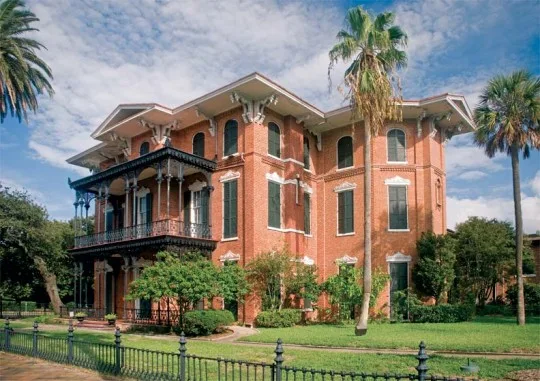 Built in 1859, Ashton Villa in Galveston, Texas, is one of the country's greatest Italian mansions.