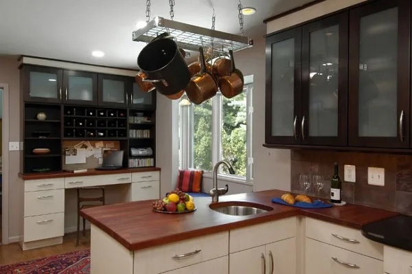 black wall cabinets