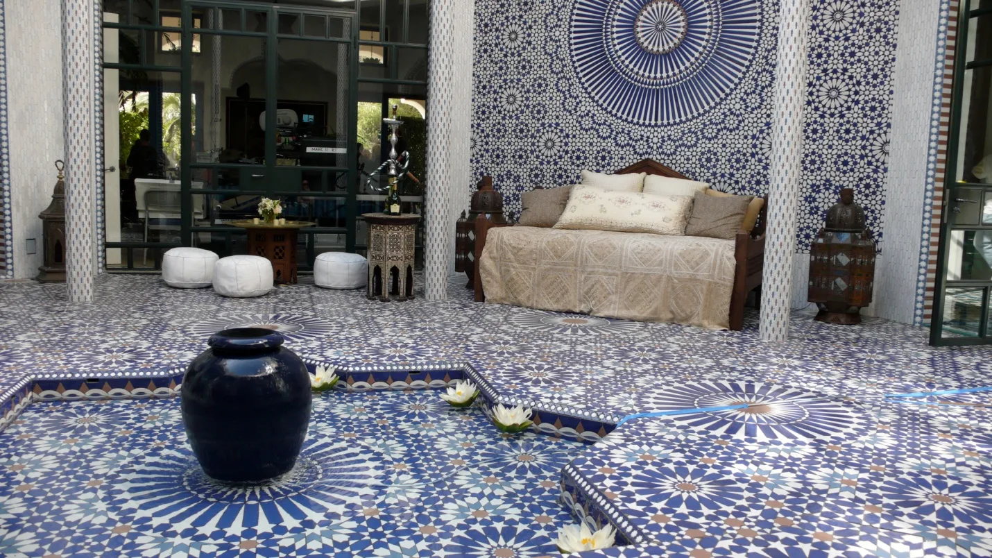 Image result for moroccan MOSAIC house interior design