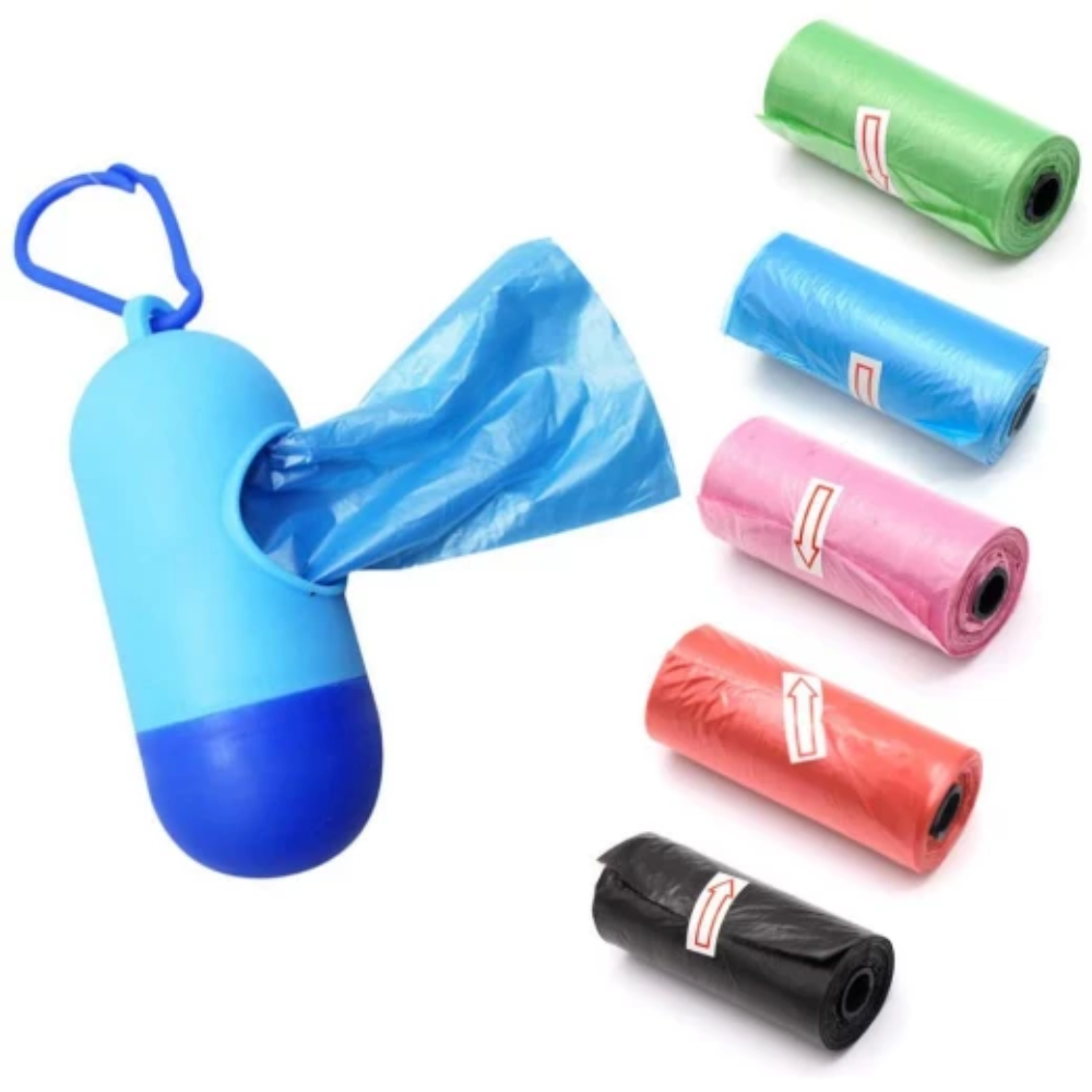 كبسولة غيار مع رول كيس