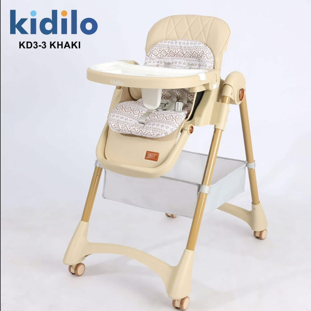 كرسي طعام متعدد الاستخدامات من Kidilo – موديل KD3-3