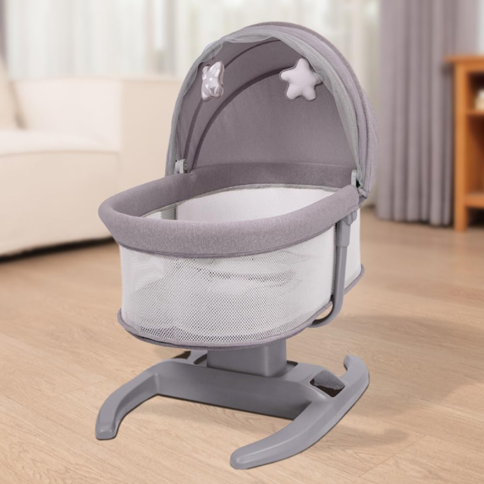 سرير هزّ متعدد الحركات للأطفال – Mastela H Multi-Motion Cradle