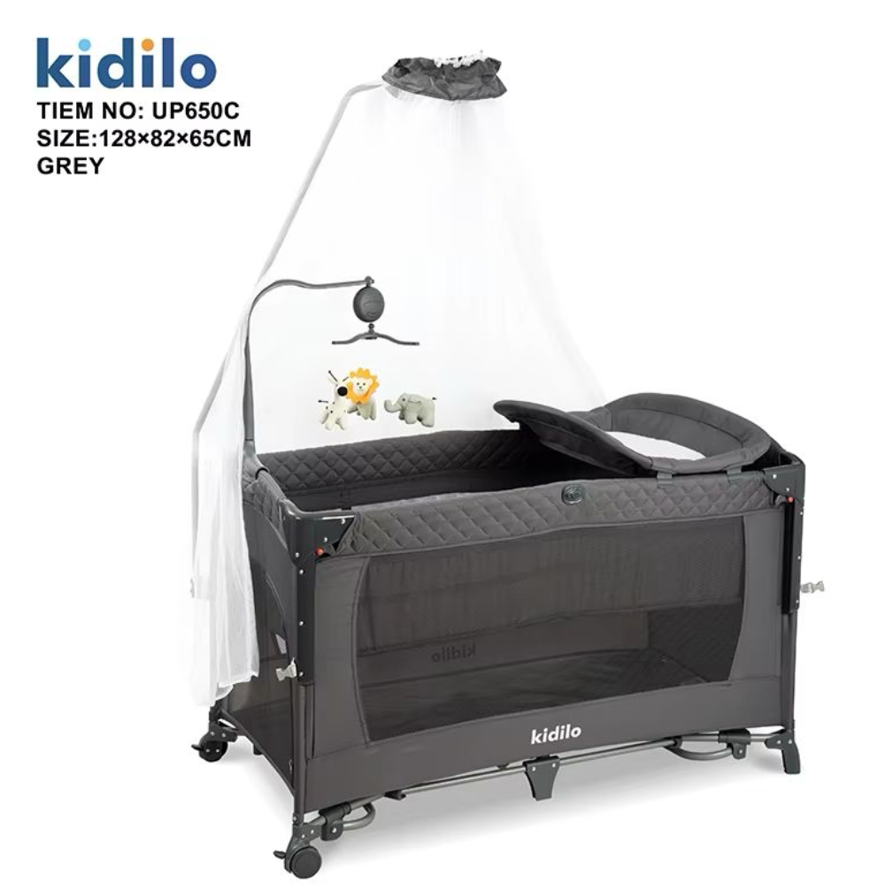 سرير أطفال متعدد الاستخدامات من Kidilo – موديل UP650C