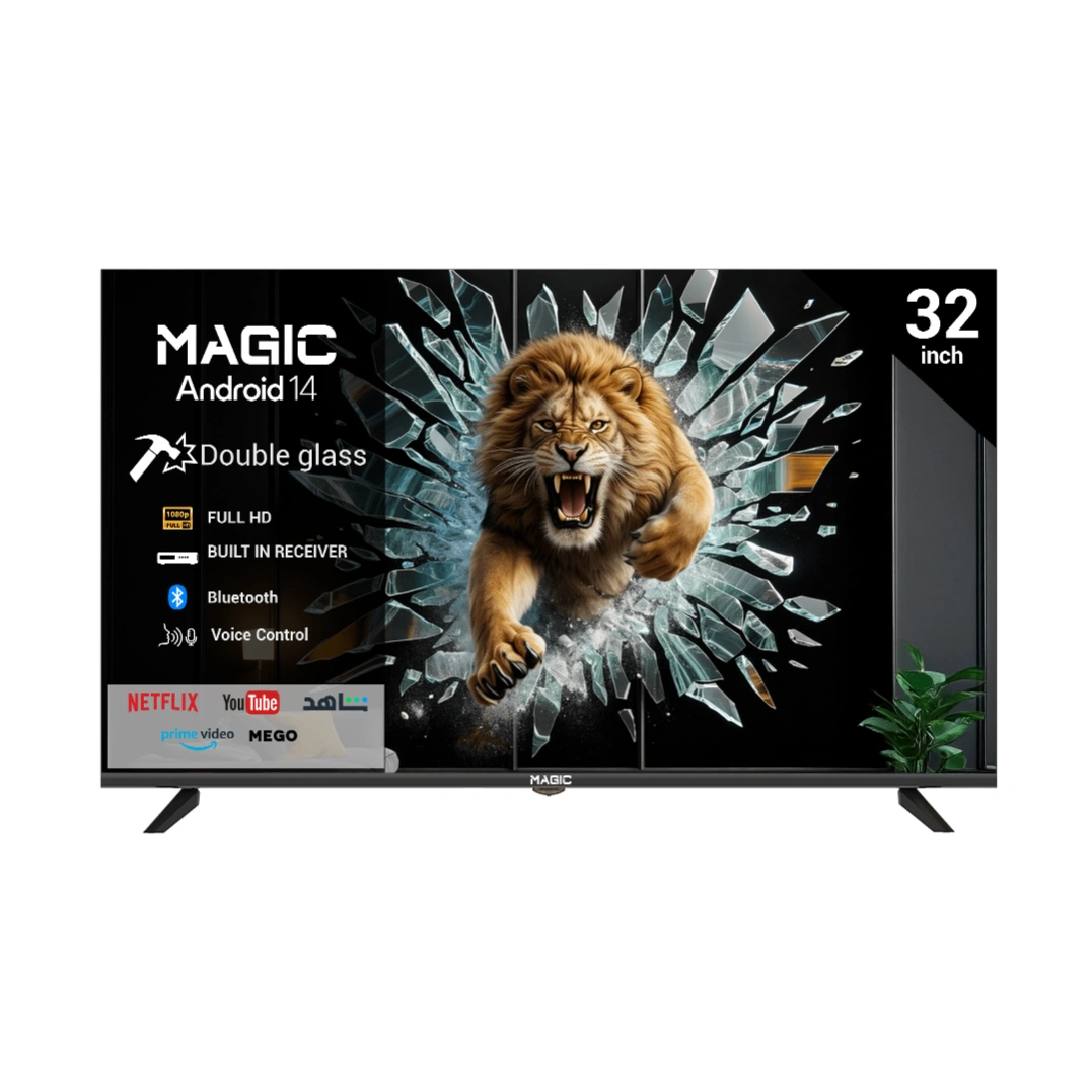Magic Android 14 โ 32 Inch TV Double Glass