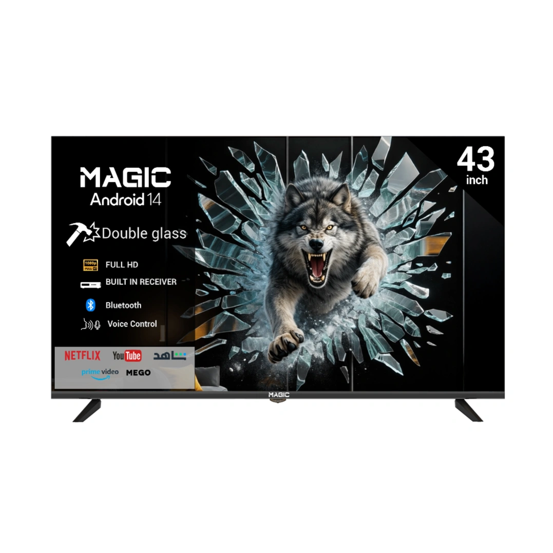Magic Android 14 – 43 Inch TV Double Glass