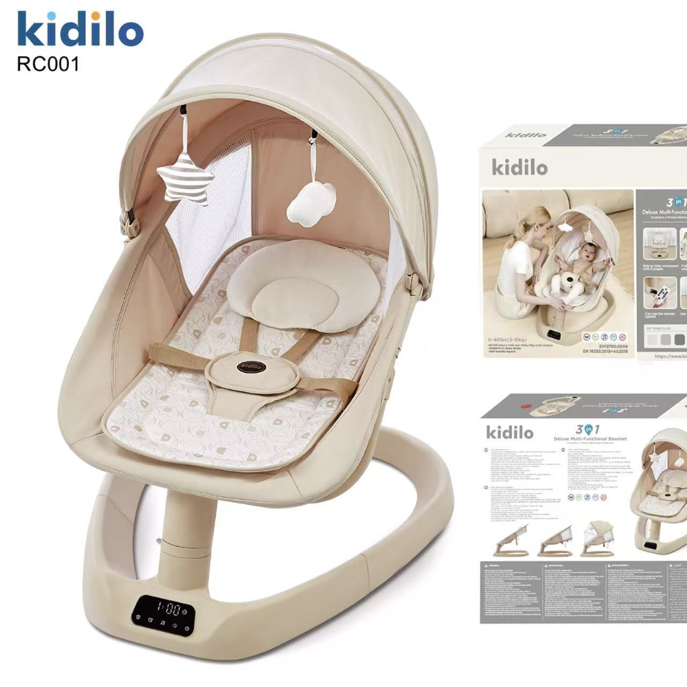 Kidilo RC001 Electric Baby Swing | مرجيحة أطفال كهربائية كيديلو RC001