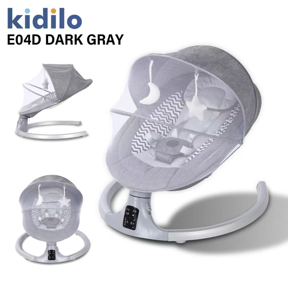 Kidilo E04D Electric Baby Swing | مرجيحة أطفال كهربائية كيديلو E04D