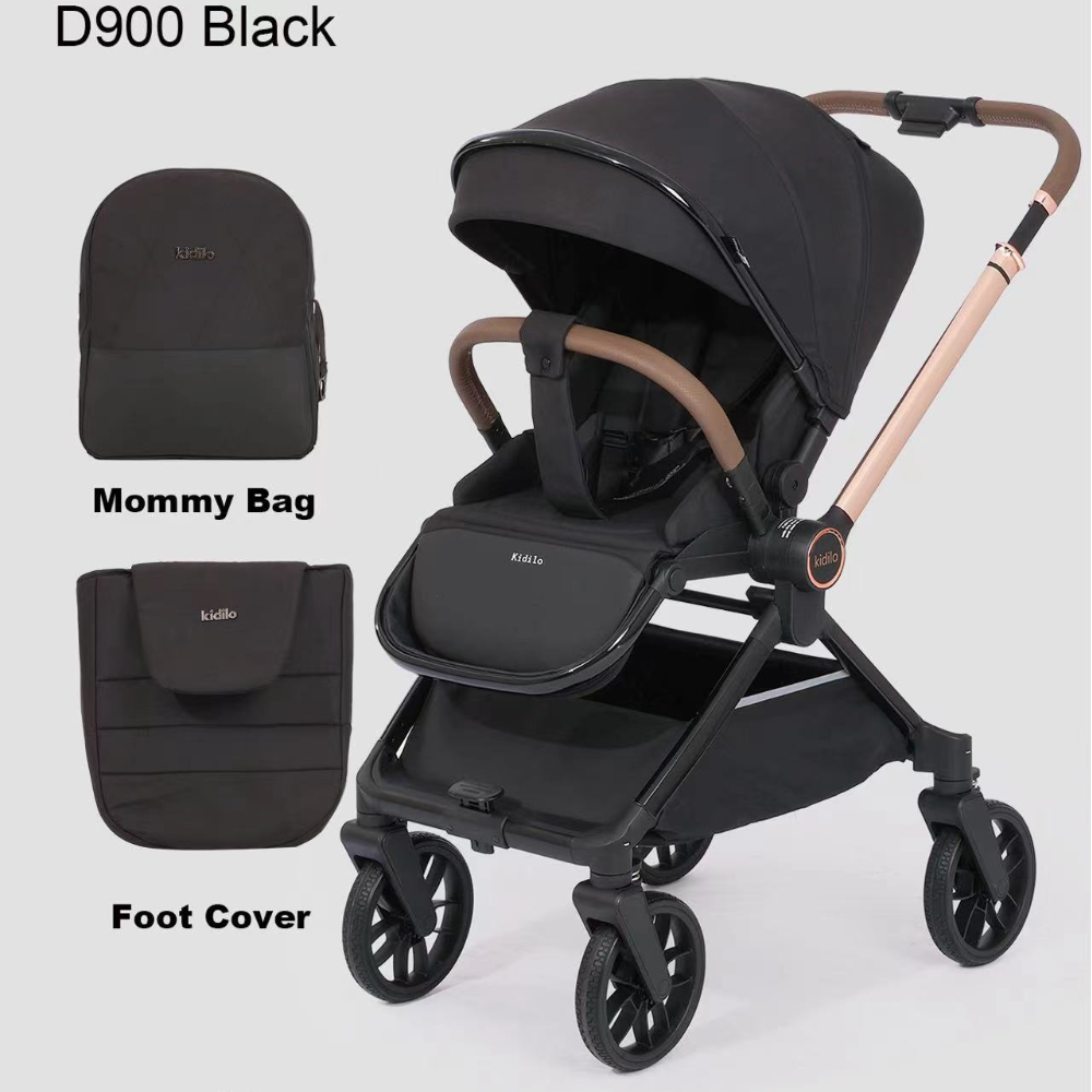 Kidilo D900 Luxury Baby Stroller | عرباية أطفال كيديلو D900 الفاخرة