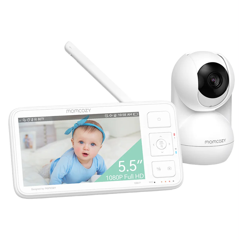 Momcozy Video Baby Monitor 5.5" 1080P with Camera
