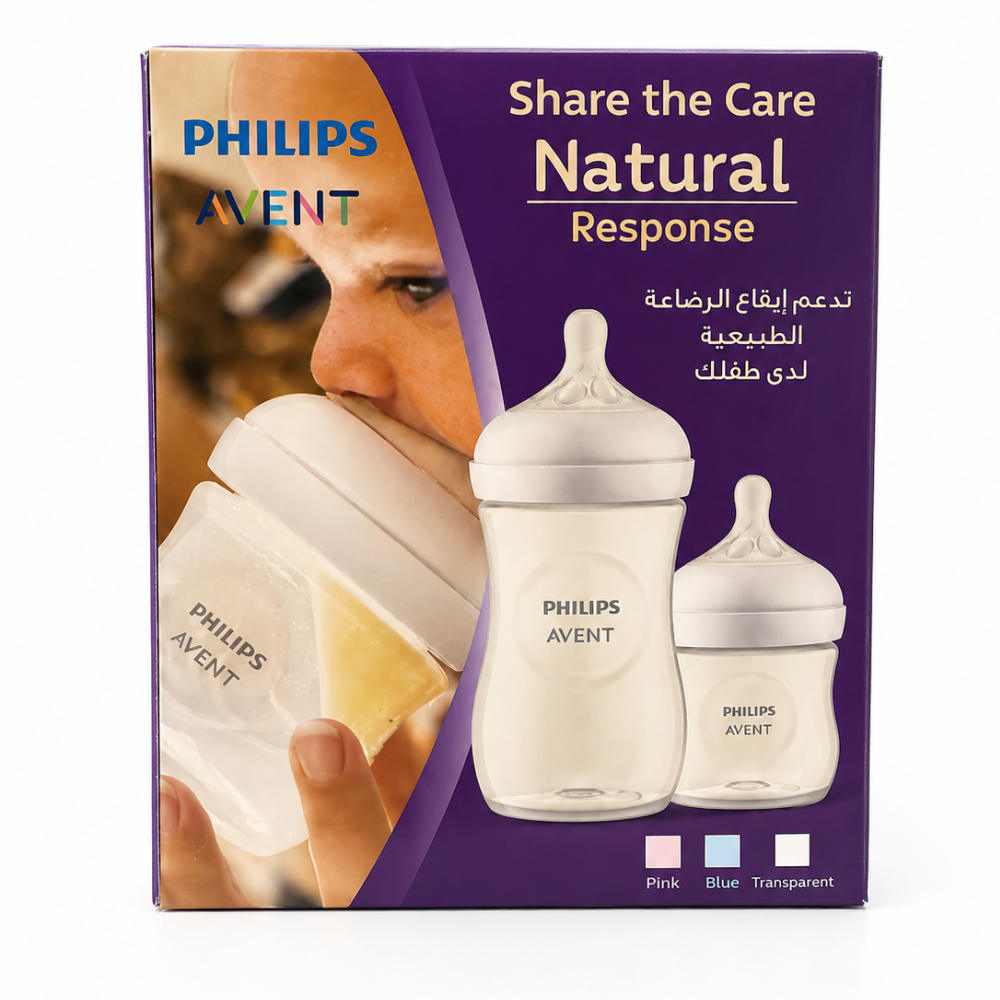 Avent Natural Response Duo Pack | عرض رضاعتين أفنت ناتشورال ريسبونس