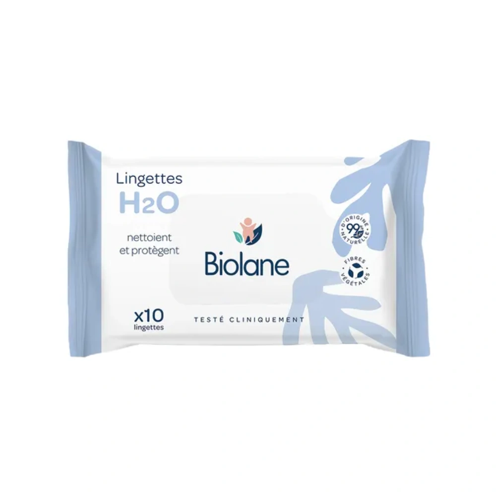 مناديل بيولان المائية 10 مناديل | Biolane Water Wipes 10 Wipes