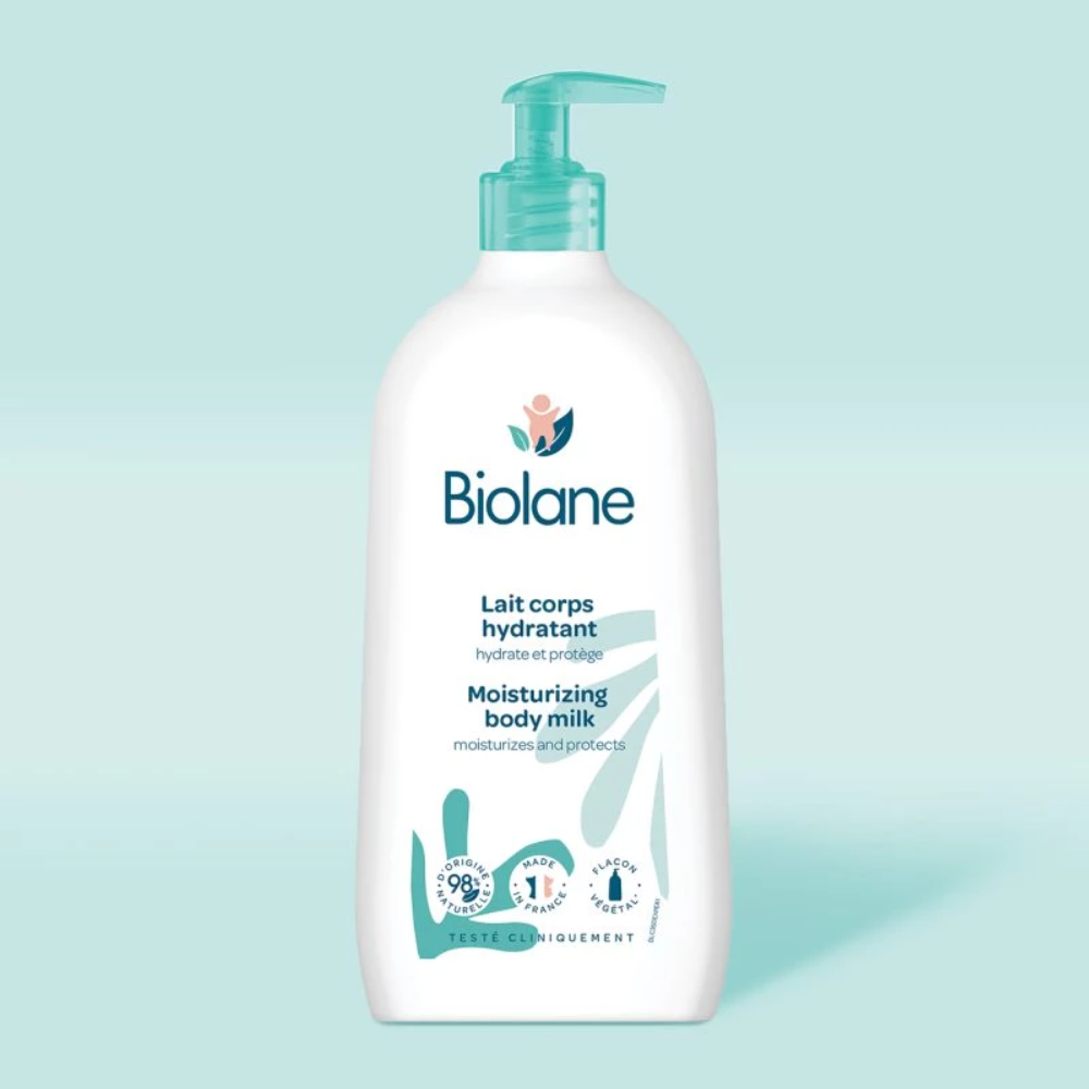 كريم بيولان المرطب بالحليب للجسم 350 مل | Biolane Moisturizing Body Milk 350ml