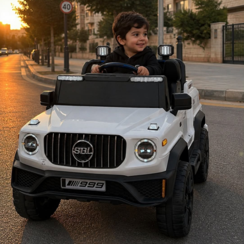 سيارة أطفال تصميم رياضي - KP-2029