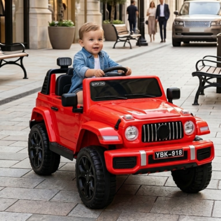 سيارة شحن أطفال كهربائية ستايل جي-واجن 4x4 - موديلYBK-918