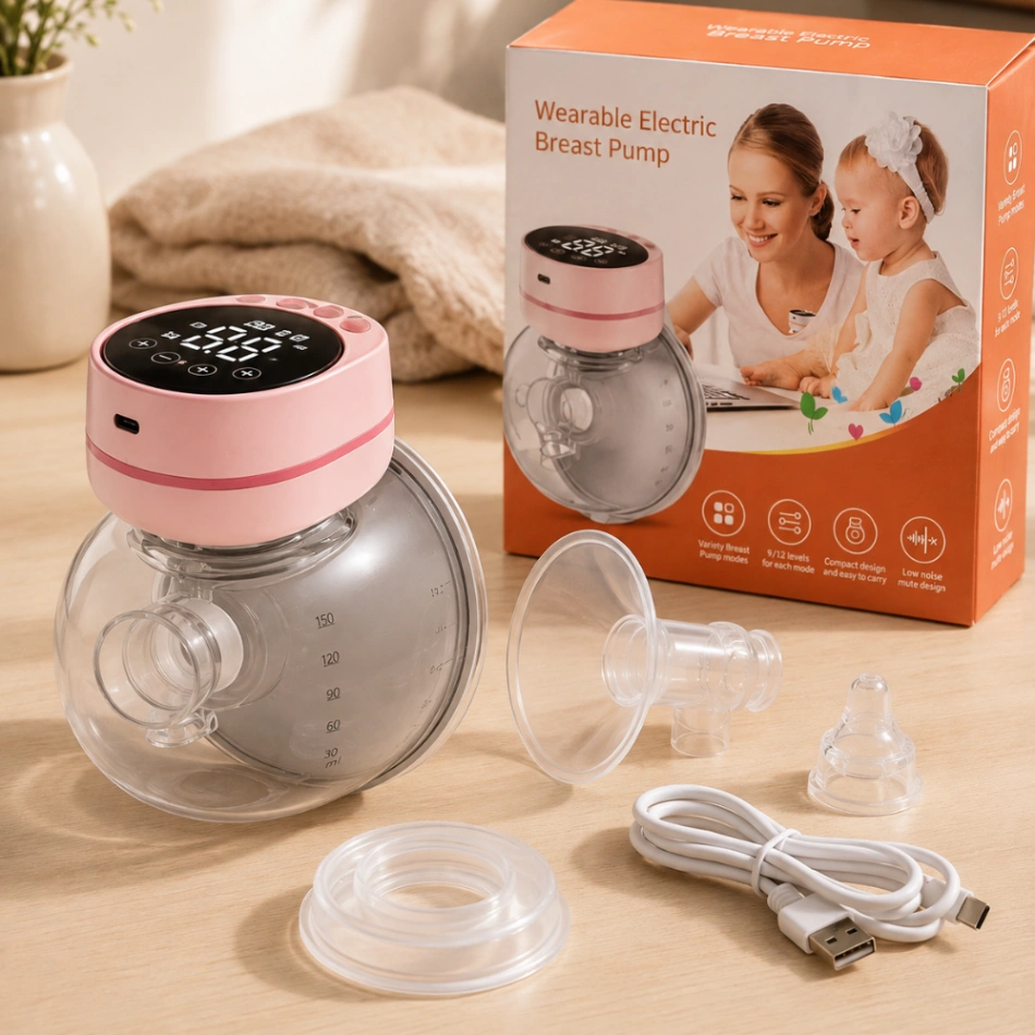 شفاط الحليب الكهربائي القابل للارتداء DR-9EB23