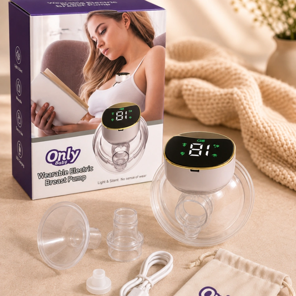 شفاط الحليب الكهربائي القابل للارتداء Only Baby TM-244