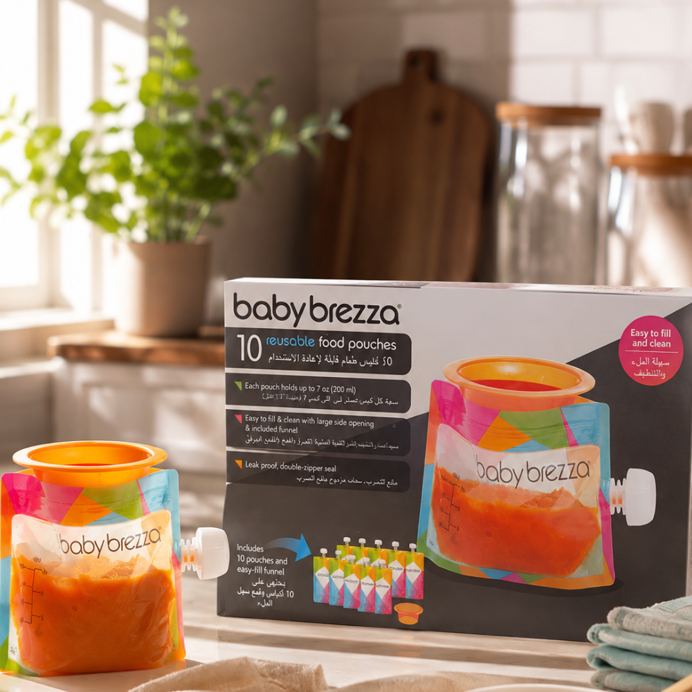 أكياس طعام قابلة لإعادة الاستخدام من BaBy Brezza