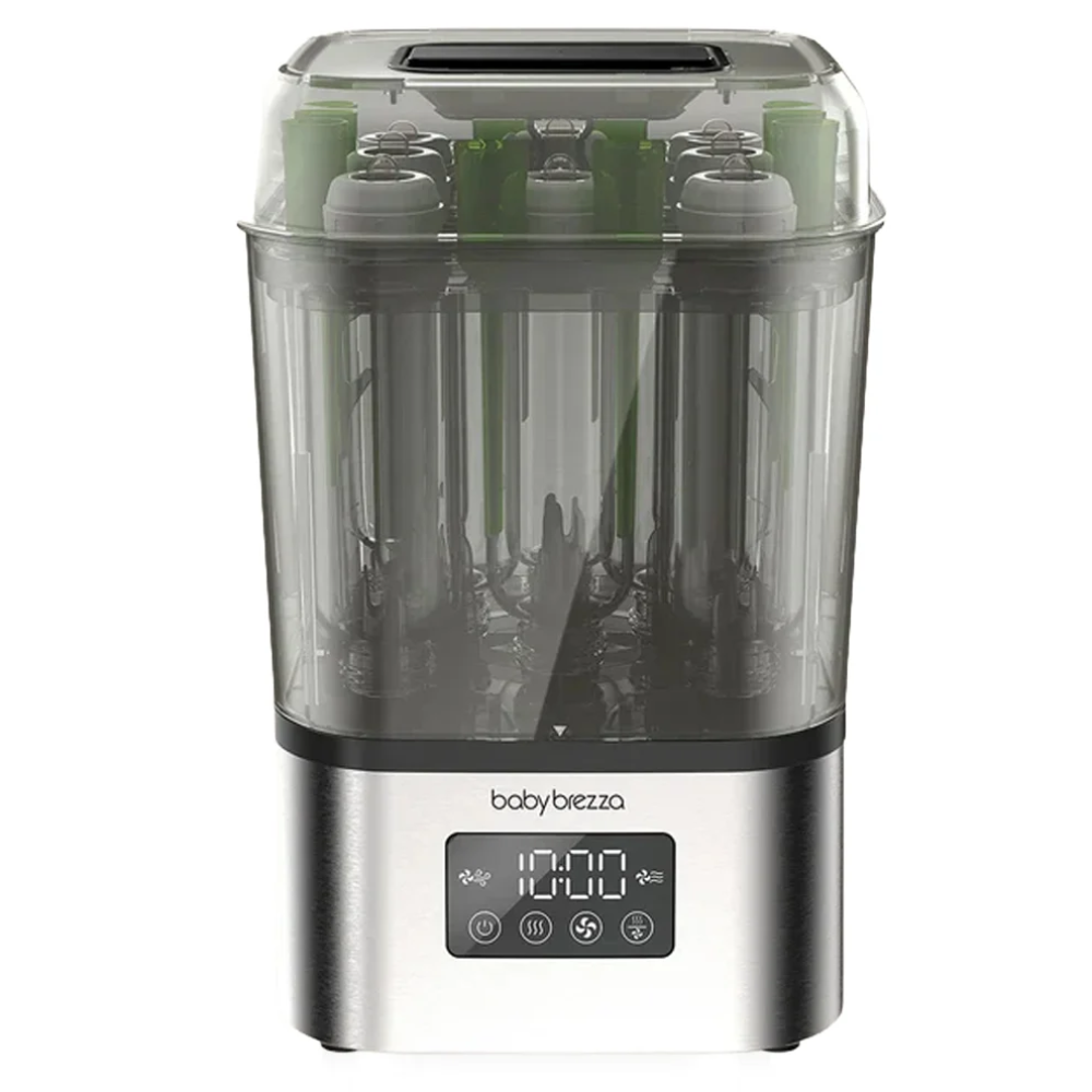 Baby Brezza - SuperQuick™ 10 Minute Baby Bottle Sterilizer And Dryer | Stainless