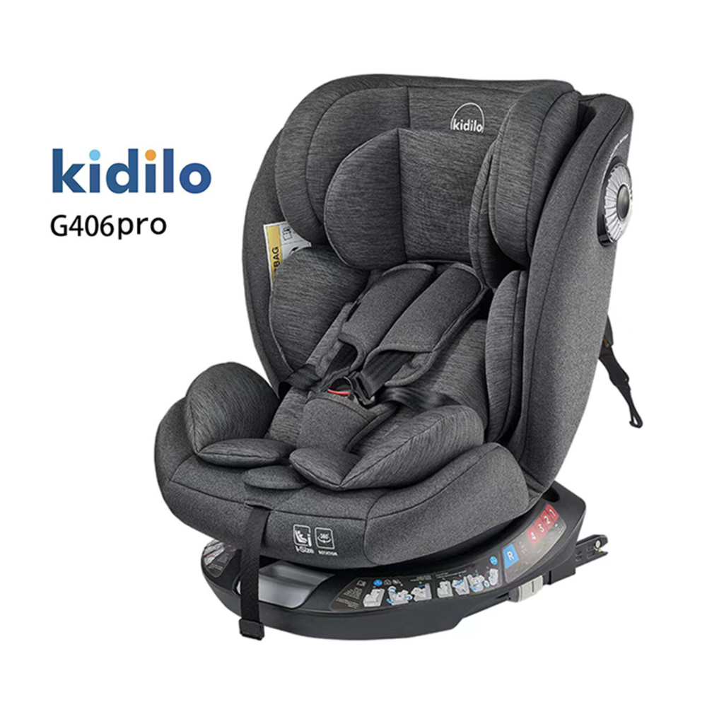 كارسيت Kidilo G406 Pro 360° مع ISOFIX – أمان وراحة متطورة لطفلك