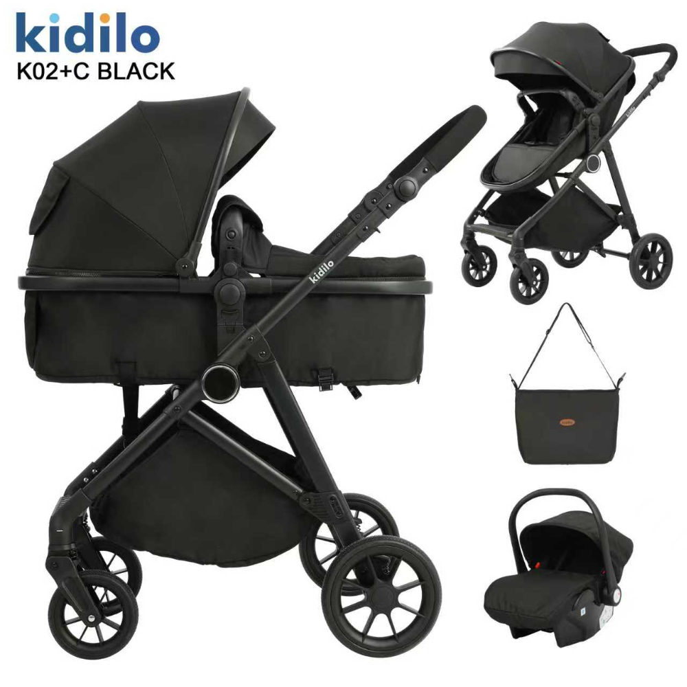 عرباية أطفال Kidilo K02+C – Travel System 3 in 1