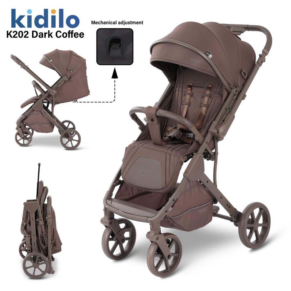 عرباية أطفال Kidilo K202 – خفيفة وقابلة للطي