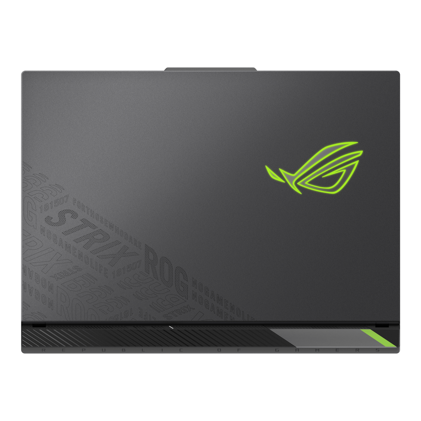 ASUS ROG Strix G16 G614 (2025) 16" 2.5K 240Hz Ryzen 9 9955HX3D RTX 5070 Ti 12GB 32GB DDR5 1TB – Volt Green