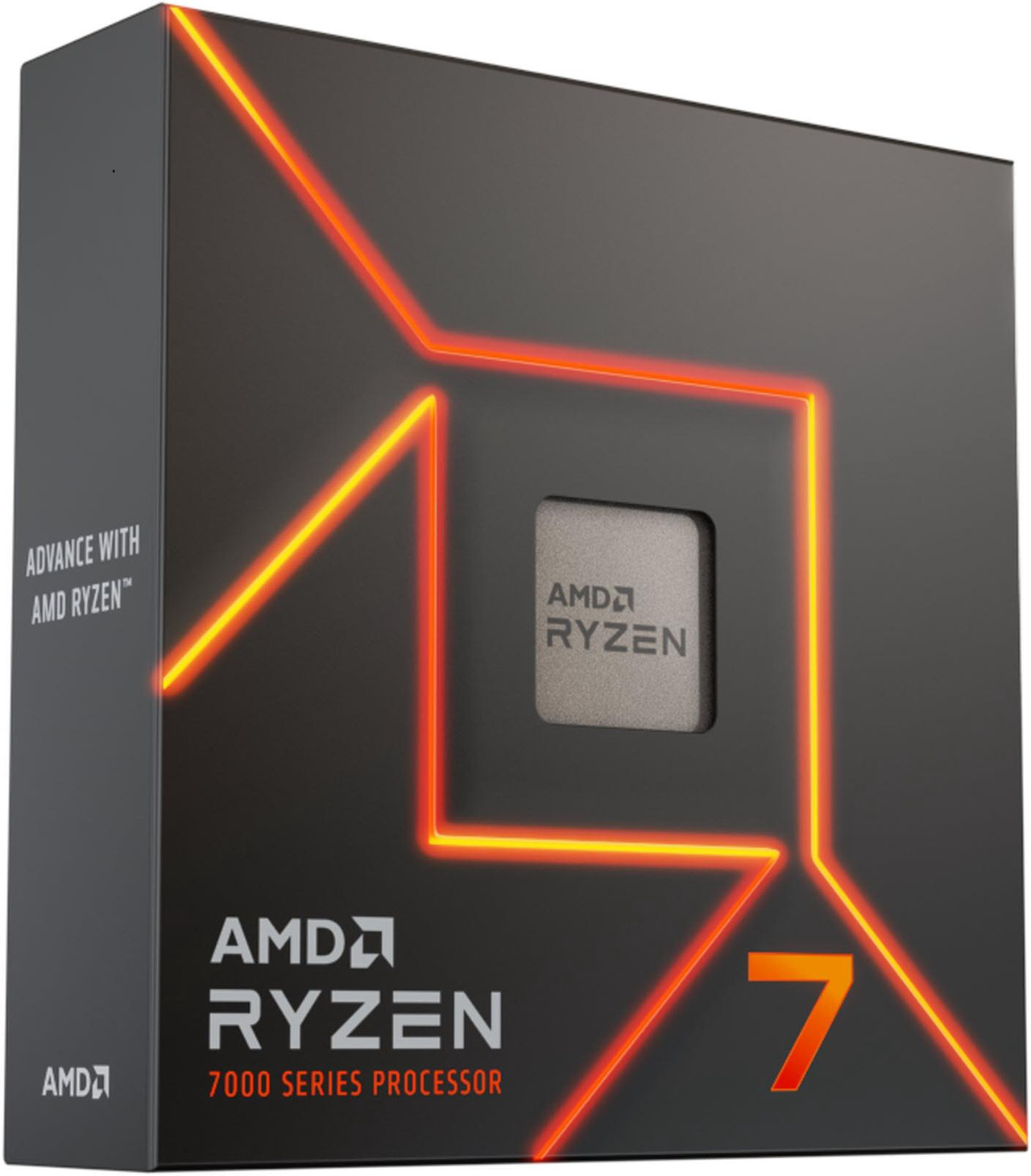 AMD Ryzen 7 7700 8-Core AM5 Processor, Up to 5.3GHz, 32MB Cache (Tray)