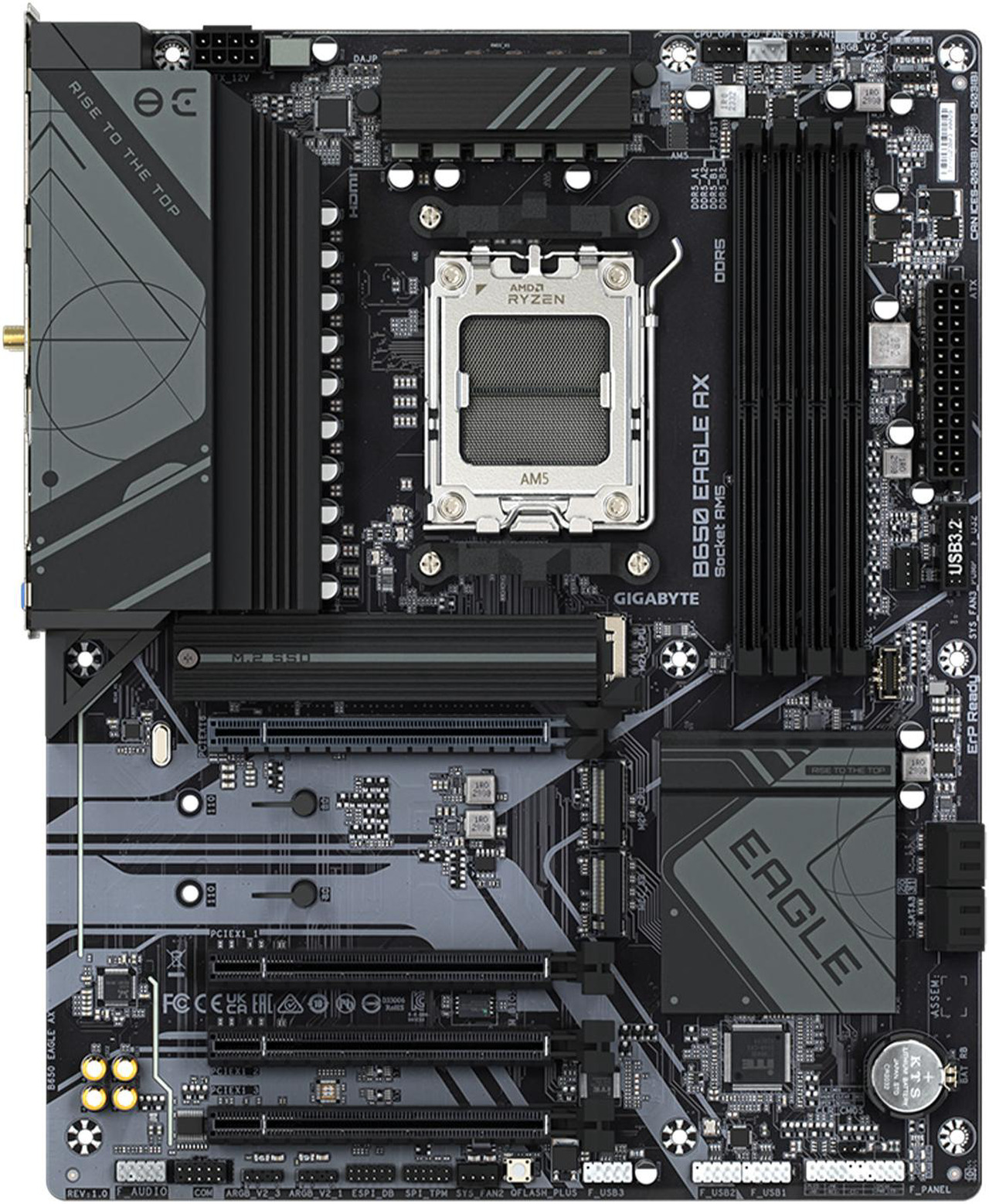 Gigabyte B650 Eagle AX AM5 DDR5 ATX Wi-Fi 6E Motherboard
