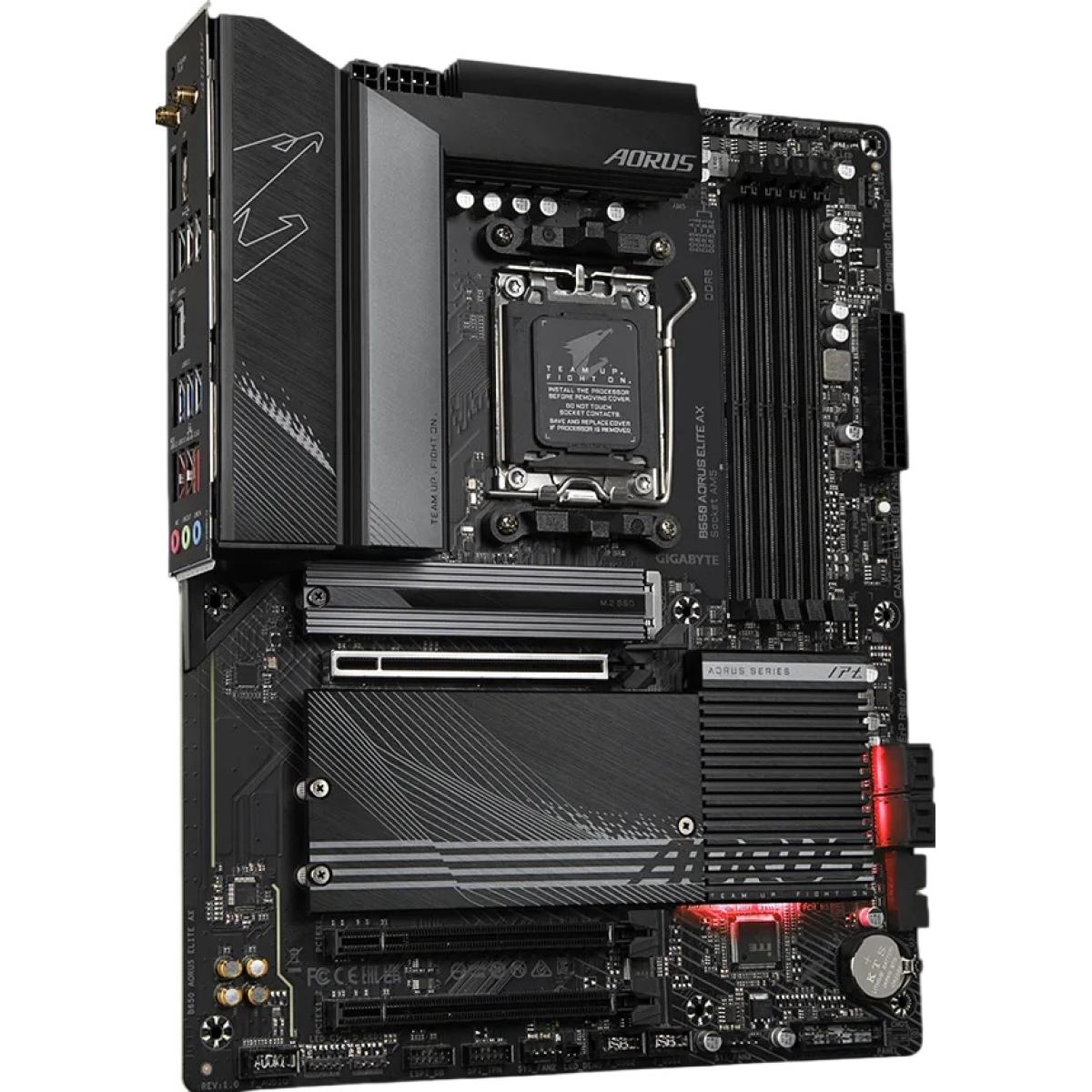 Gigabyte B650 AORUS ELITE AX AM5 DDR5 ATX Motherboard — Wi-Fi 6E