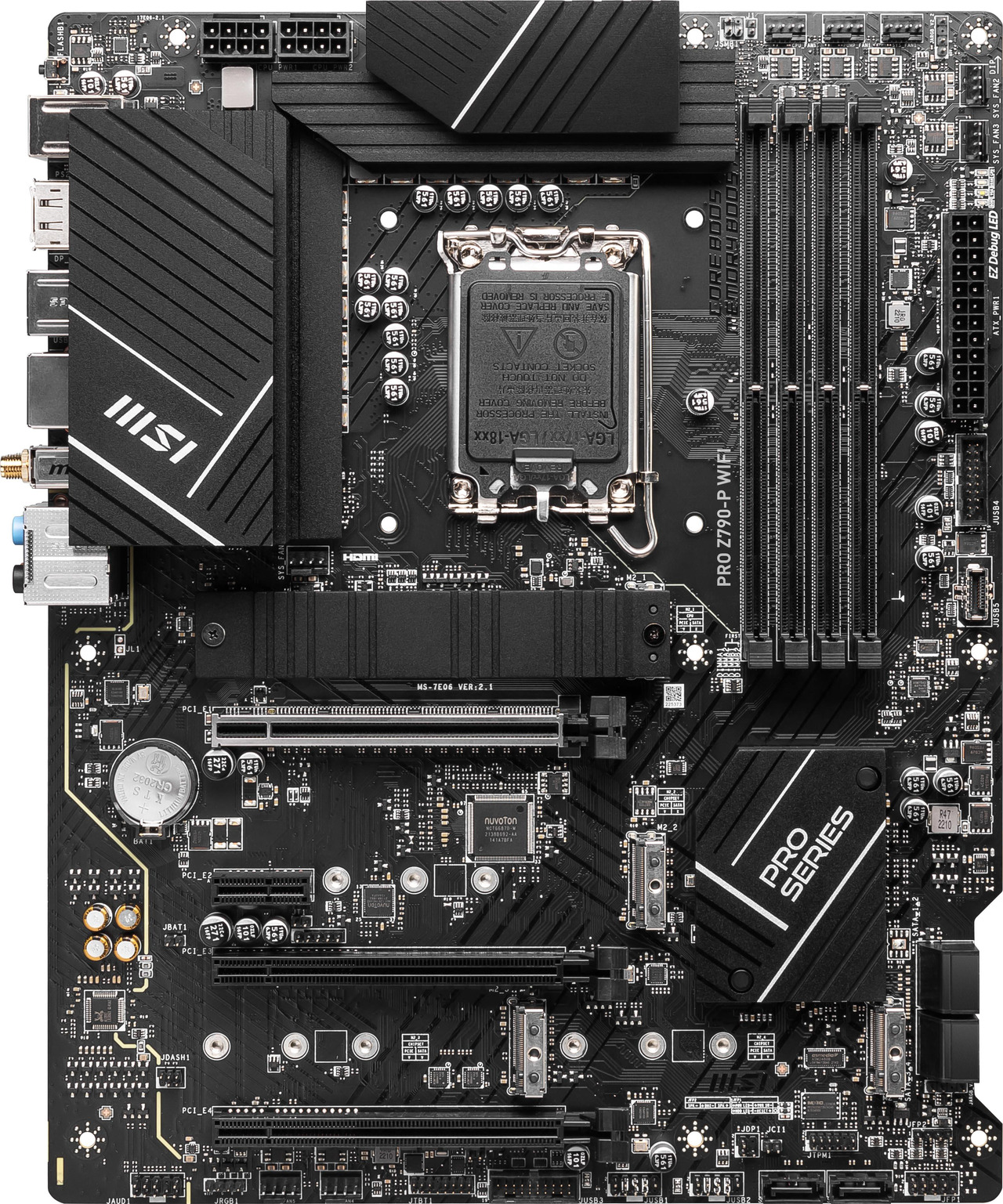 MSI PRO Z790-P WIFI ATX Motherboard LGA1700 DDR5 Wi-Fi 6E PCIe 5.0