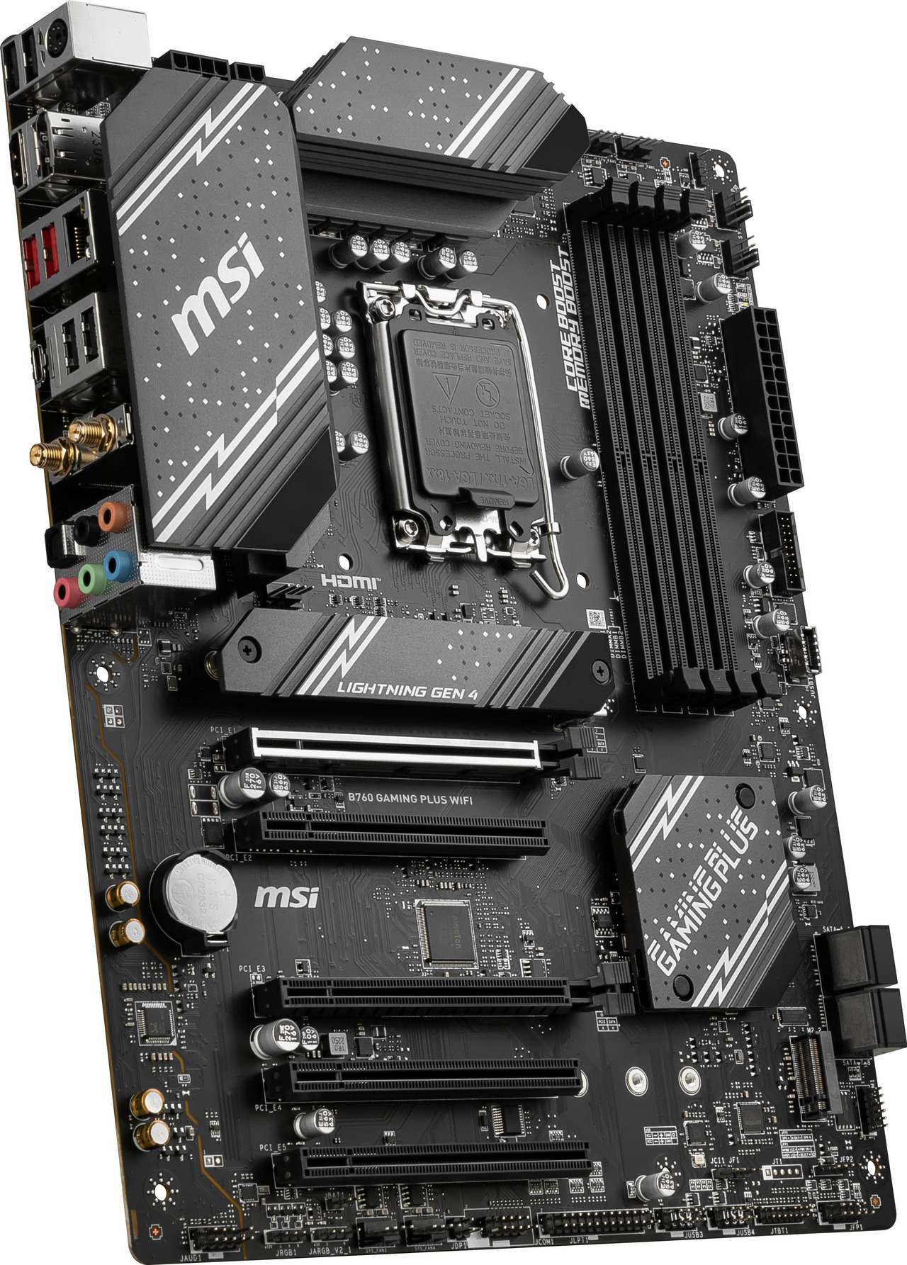 MSI B760 GAMING PLUS WIFI ATX Motherboard LGA1700 DDR5 Wi-Fi 6E