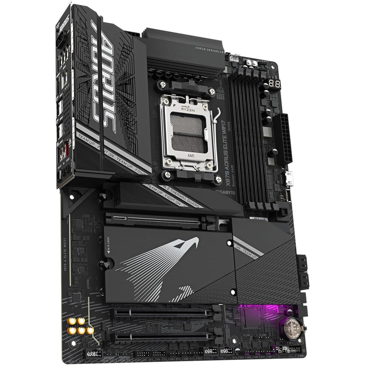 Gigabyte X870 AORUS ELITE WIFI7 ATX Motherboard AM5 DDR5 Wi-Fi 7