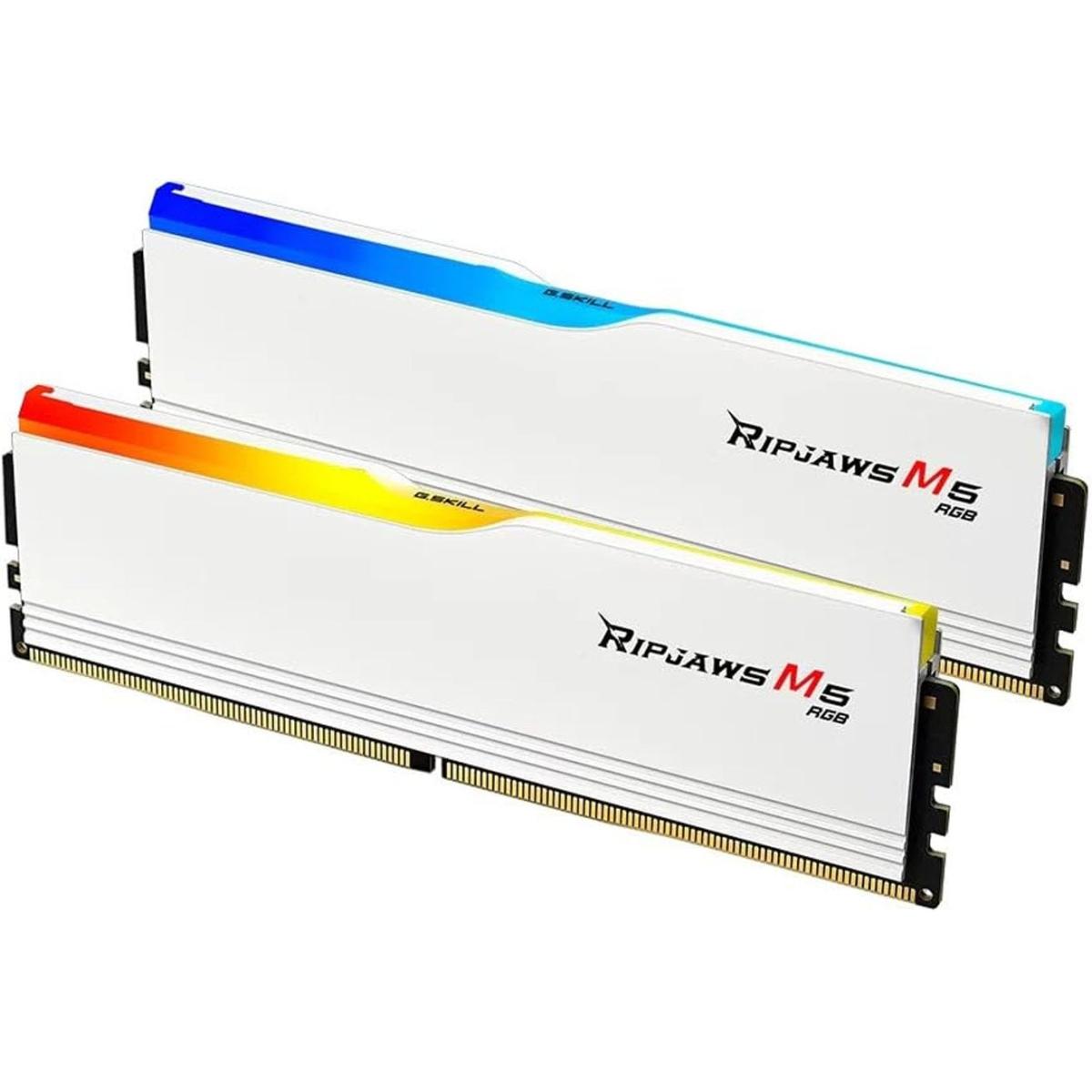 G.Skill Ripjaws M5 RGB 32GB (2x16GB) DDR5 6000MT/s CL36 - White